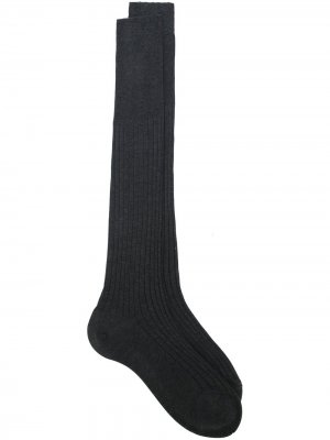 Long ribbed socks Fashion Clinic Timeless. Цвет: серый