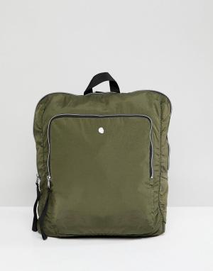 Рюкзак на молнии Cheap Monday. Цвет: зеленый