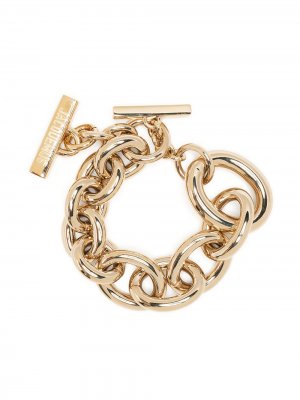 Oversized chain T-bar bracelet Jacquemus. Цвет: золотистый