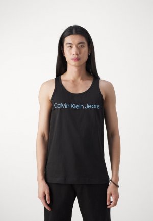 Топ INSTITUTIONAL LOGO TANK , цвет black Calvin Klein Jeans