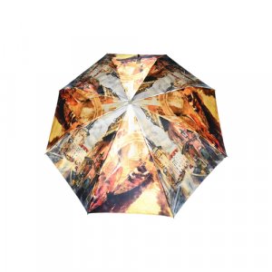 Зонт , мультиколор ZEST. Цвет: бежевый/серебристый/золотистый