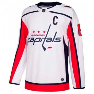 Хоккейный свитер Вашингтон Кэпиталз Овечкин № 8 adidas. Цвет: белый
