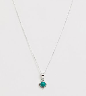 Серебряное ожерелье-цепочка с подвеской -Серебряный Kingsley Ryan