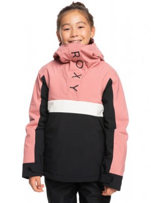 Сноубордическая куртка Shelter Roxy. Цвет: розовый