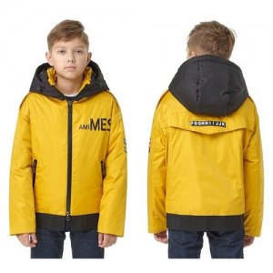 Куртка , размер 152, желтый Mes Ami. Цвет: желтый