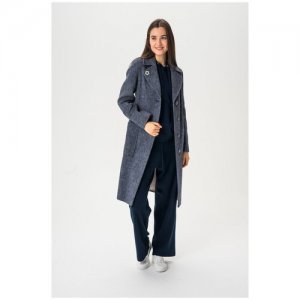 Пальто в классическом стиле 3-6040-317 Синий 46/170 Electrastyle