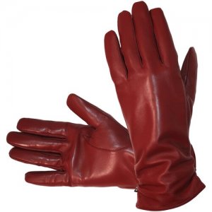 Перчатки , размер 7, красный Hofler. Цвет: красный