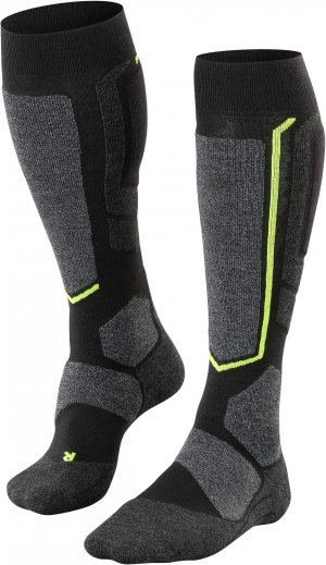 Носки для сноубординга до колена среднего размера SB2, 1 пара , цвет Black Mix Falke