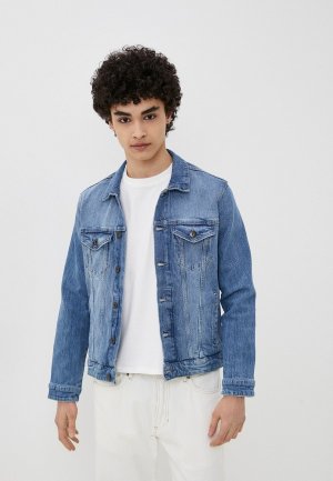 Куртка джинсовая Mexx. Цвет: серый