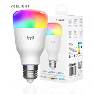 Умная светодиодная лампа Yeelight 1S E27 8,5 Вт RGB Colorful для приложения Mijia Google Assistant Apple Homekit Amazon Alexa Xiaomi