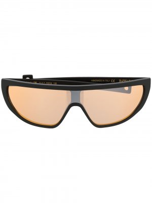 Солнцезащитные очки-визоры Pawaka. Цвет: черный