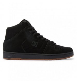 Высокие мужские кроссовки DC Manteca 4 HI Shoes. Цвет: black/black/gum