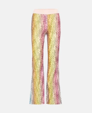 Расклешенные брюки, лиловый Missoni