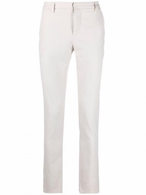 Cotton chino trousers DONDUP. Цвет: бежевый