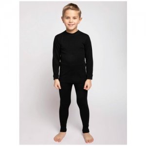 Штаны детские шерстяные , цвет черный, размер 152-158 Airwool. Цвет: черный