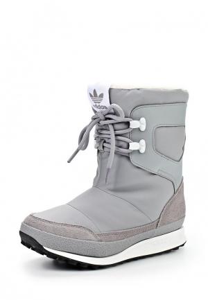 Дутики adidas Originals SNOWRUSH W. Цвет: серый