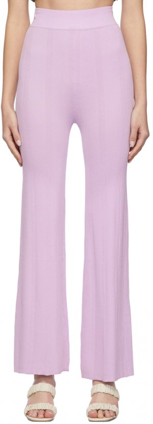 Пурпурные вязаные брюки для отдыха Solaima REMAIN Birger Christensen