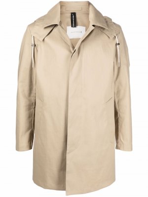 Пальто Cambridge с капюшоном Mackintosh. Цвет: бежевый