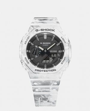 G-Shock GAE-2100GC-7AER Мужские часы из белой камуфляжной смолы Casio
