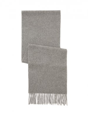 Серый кашемировый мужской шарф Eton