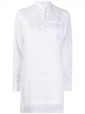 Блузка с нагрудным карманом Eleventy. Цвет: белый