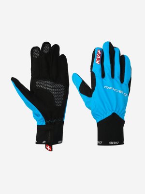 Перчатки Race XC, Синий, размер 8-8.5 KV+. Цвет: синий