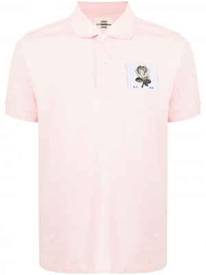 Рубашка поло с нашивкой Kent & Curwen. Цвет: розовый