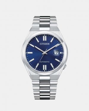 Автоматические мужские часы из стали серии Mecha NJ0150-81L , серебро Citizen