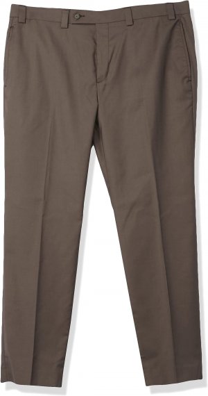 Мужские классические брюки современного кроя , серо-коричневый Calvin Klein