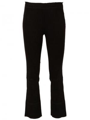 Укороченные брюки Maxime Stouls. Цвет: черный