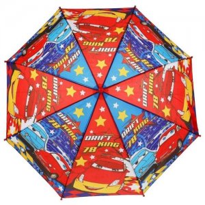Зонт детский Ралли 45см, со свистком Играем вместе. Цвет: красный