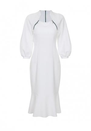 Платье JN. Цвет: белый