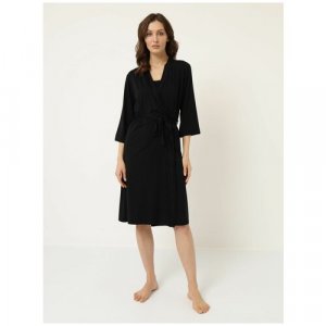Пижама , размер M, черный Luisa Moretti. Цвет: черный
