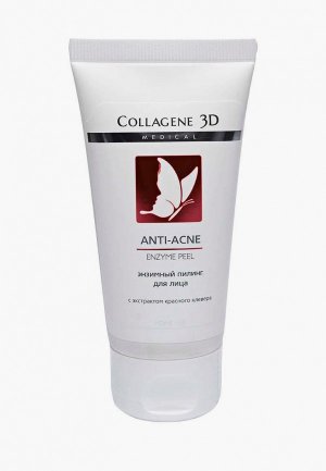 Пилинг для лица Collagene 3D Medical противовосполительный ANTI-ACNE, 50 мл. Цвет: прозрачный