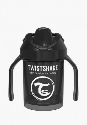 Поильник для детей Twistshake. Цвет: черный