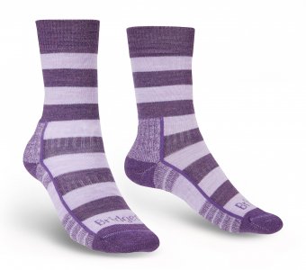 Легкие носки-ботинки Hike Performance из мериноса — женские , фиолетовый Bridgedale