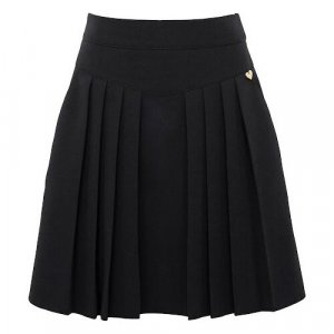 Школьная юбка , размер 140, черный SLY. Цвет: черный