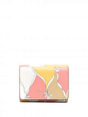 Бумажник с принтом Losanghe Emilio Pucci. Цвет: розовый