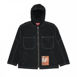 Детская куртка с капюшоном x Mark Leckey Dream English, цвет Черный Supreme