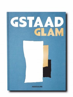 Gstaad Glam by Geoffrey Moore coffee table book Assouline. Цвет: синий