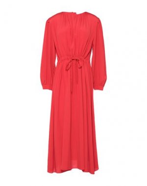 Платье миди MAURO GRIFONI. Цвет: красный