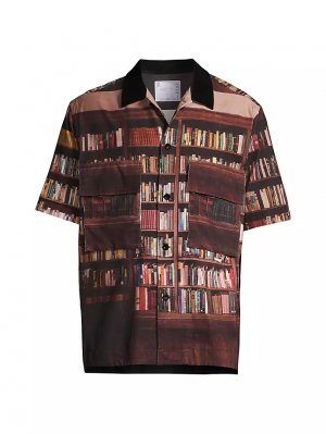 Рубашка «Интерстеллар» с короткими рукавами , мультиколор Sacai