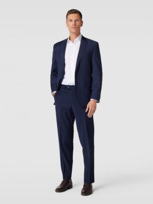 Костюмные брюки классического кроя с заутюженными складками, модель «Сильвио» , синий Carl Gross