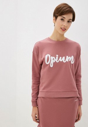Свитшот Opium. Цвет: розовый