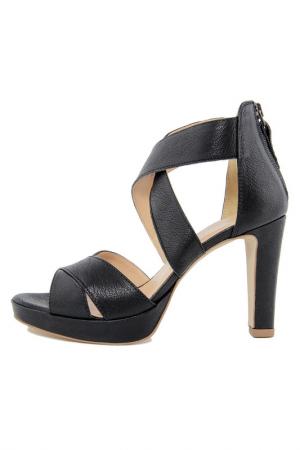 High heels sandals GIANNI GREGORI. Цвет: black