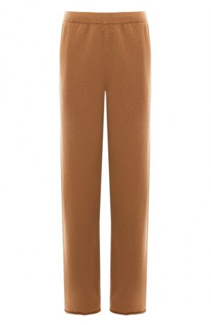 Кашемировые брюки PANGAIA. Цвет: коричневый