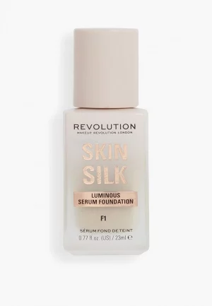 Тональное средство Revolution Skin Silk Serum Foundation, F1, 23 мл. Цвет: бежевый