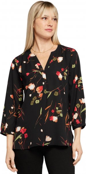 Рубашка Pintuck Blouse NYDJ, цвет Lynbrook Garden Nydj