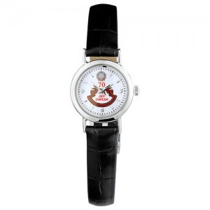 Женские серебряные часы «Ритм» 98100.190 Platinor