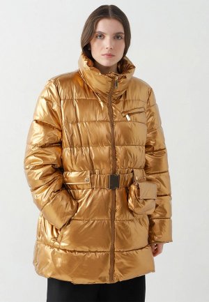Куртка утепленная Harmonia Sensuum. Цвет: золотой
